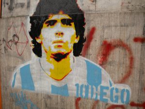 Maradona, un ícono en Argentina
