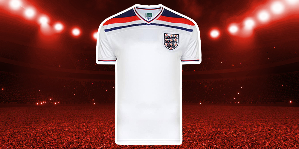 Camiseta Retro Inglaterra 1982