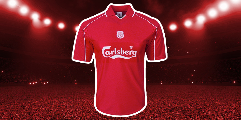 Camiseta Liverpool 2000-2001