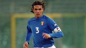 Maldini, Il capitano de la selección azzurra