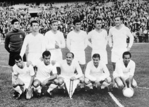 Once del Real Madrid con Di Stéfano como capitán